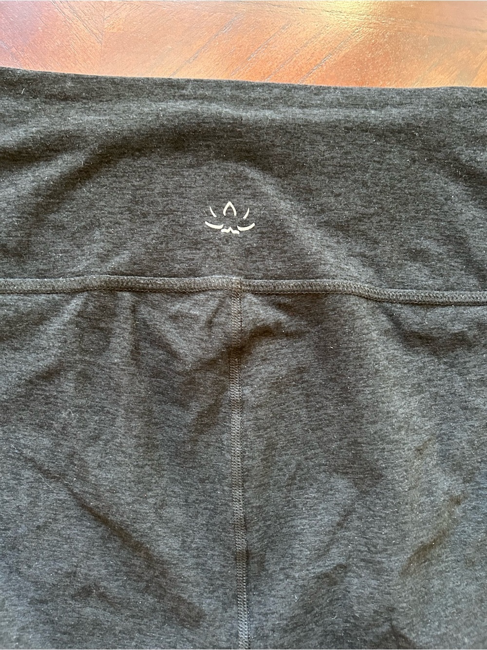Beyond Yoga Plus-Size High-Rise Capri Leggings - Dark Charcoal size 3X - Picture 7 of 7